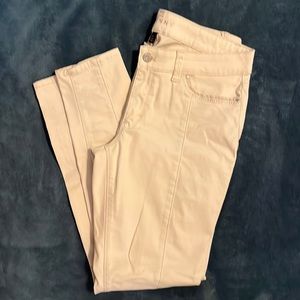 White House Black Market pants with awesome silver detail